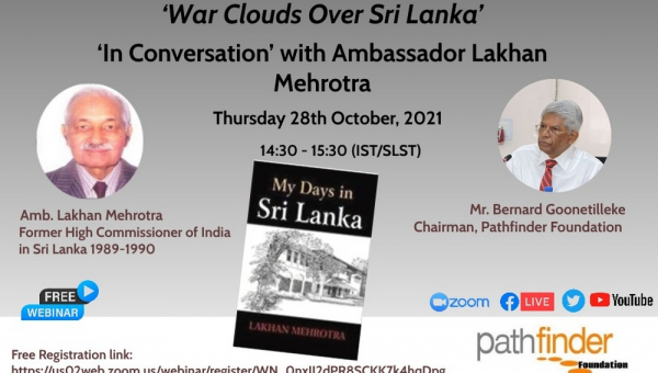 War Clouds Over Sri Lanka