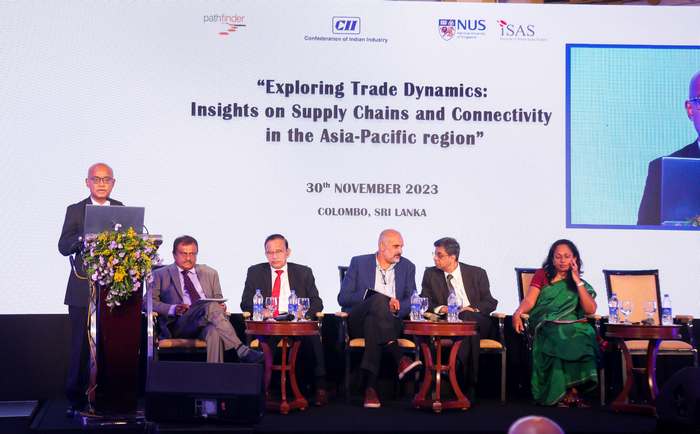 Pathfinder Foundation in collaboration with the Confederation of Indian Industry (CII) and the Institute of South Asian Studies (ISAS) - The International Conference on Asia-Pacific Trade Dynamics and Connectivity – 2023 November
